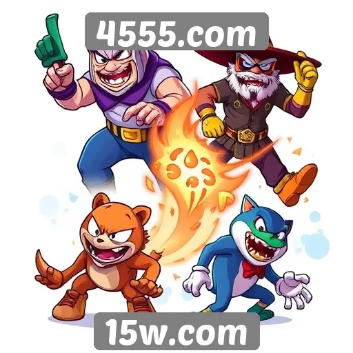 Comparativo de jogos disponíveis em 4555.com