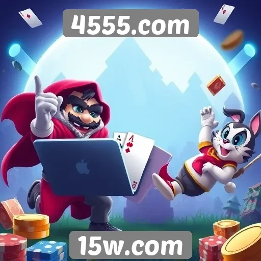 Oferta de jogos e diversidade no 4555.com