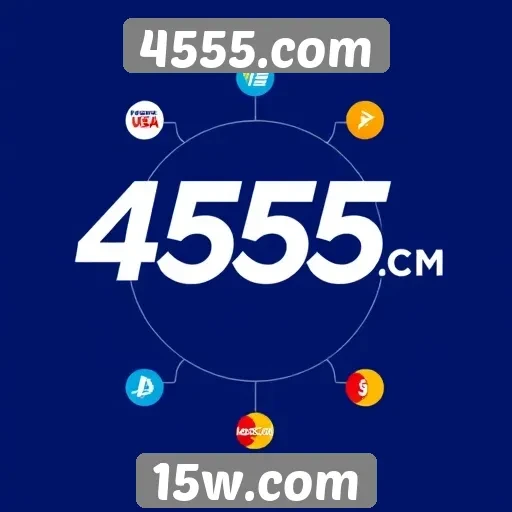 Opções de pagamento disponíveis no 4555.com